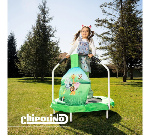 chipolino trampm024ju mini trambulină pentru copii (91 cm) verde