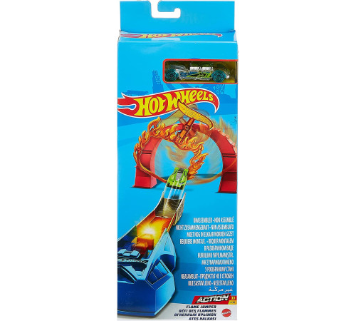 hot wheels fwm85 pista "fiery jump" (în sort.)