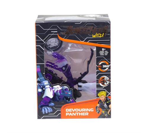 screechers wild eu685103 Машина - трансформер s4 l1 "devouring panther 360"