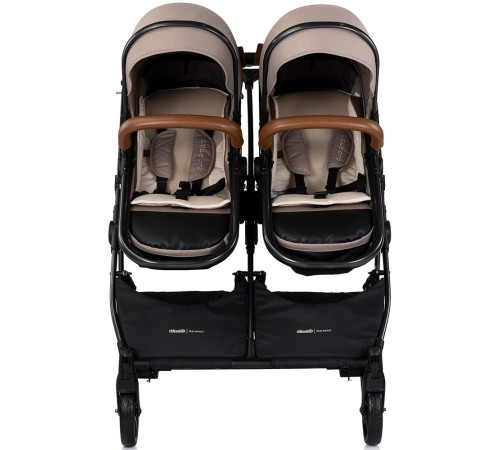 chipolino carucior pentru gemeni duo smart kbds02503tr tiramisu