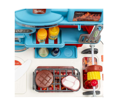 baby mix 53376 set de joc "grătar auto"