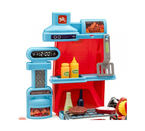 baby mix 53376 set de joc "grătar auto"