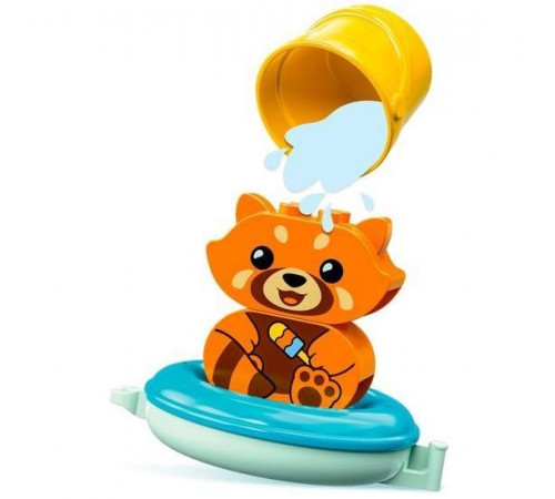 lego duplo 10964 Конструктор "Веселое купание: Плавающая красная панда" (5 дет.)