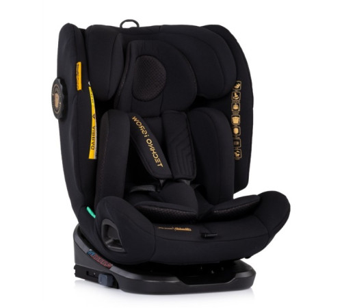 Cărucioare in Moldova chipolino scaun auto 360 "i-size isofix techno igrow" stkthg02601no (40-150 cm) negru