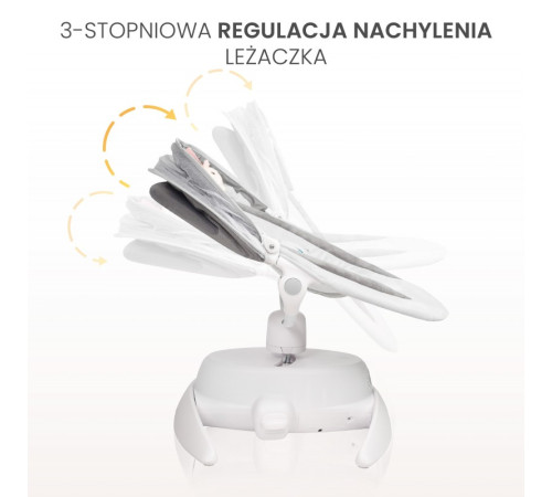 caretero 8004 Электронные качели "opti" (до 9 кг.) розовый