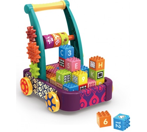 Chipolino Каталка с кубиками Blocks MIK02003BLK chipolino Каталка с кубиками blocks mik02003blk