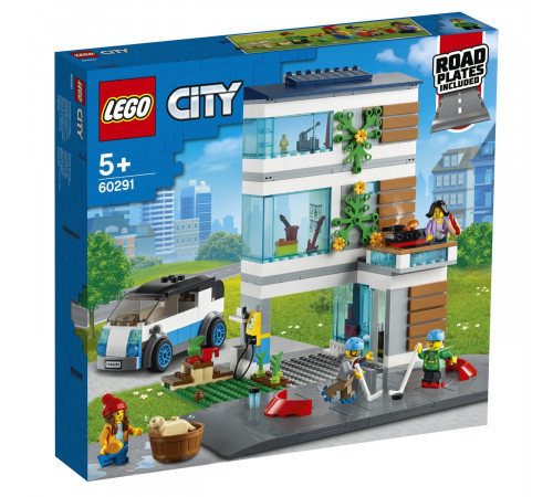  lego sity 60291  Конструктор "Семейный дом" (388 дет.)