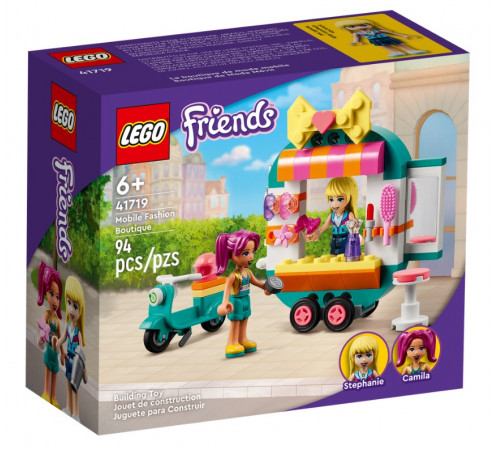 Детский магазин в Кишиневе в Молдове lego friends 41719 Конструктор "Мобильный модный бутик" (94 дет.)