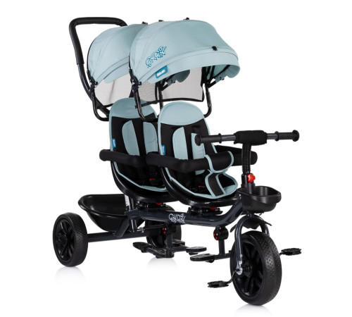  chipolino triciclu pentru gemeni "hip hop" trkhh0263ma matcha