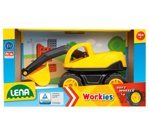 lena 01261 jucărie "excavator" (13 cm)