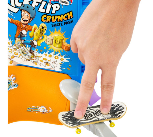 hot wheels htp09 set de joc "skate tony hawk cereal skate bowl"