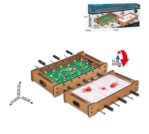 op 201436460 joc de societate 2 în 1 "air hockey și fotbal"