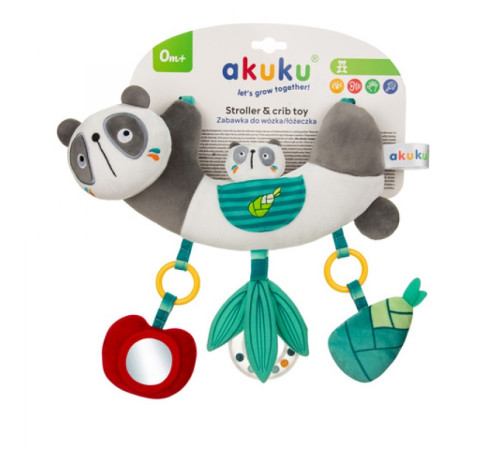 akuku-99995 a0702 Игрушка-подвеска "Панда"
