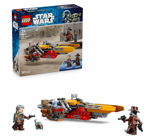 lego star wars 75437 constructor "speeder-ul lui cobb vanth" (207 el.)