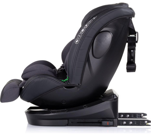 chipolino scaun auto isofix 360 hypconic stkhyp0253an gr. 0+/1/2/3 (40-150 cm) antracit