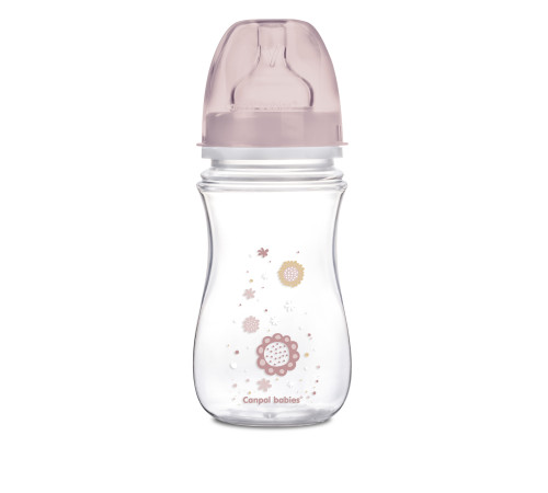 canpol 35/217 biberon cu sistem anti-colik easy start "newborn baby" 240ml (3+)