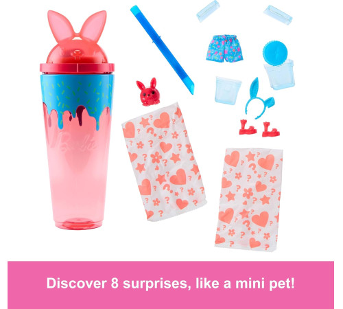 barbie jcn87 papusa "pop reveal" seria "costume party" - iepuras