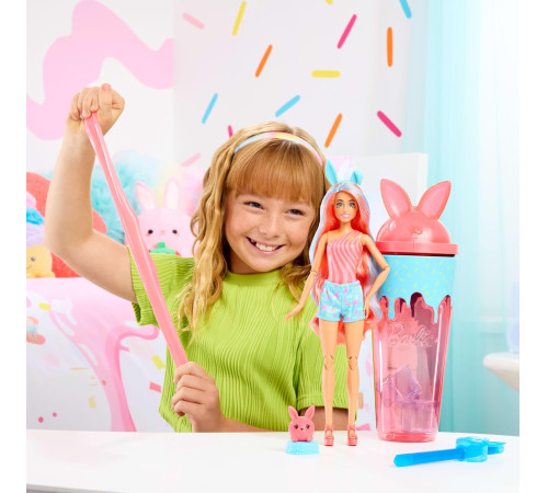 barbie jcn87 papusa "pop reveal" seria "costume party" - iepuras