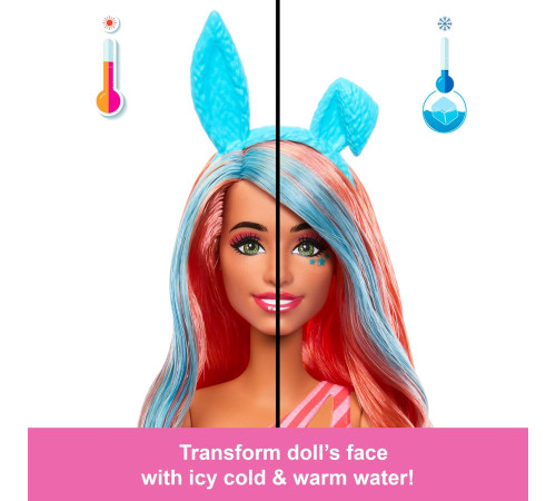 barbie jcn87 papusa "pop reveal" seria "costume party" - iepuras