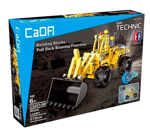 Детский&nbsp;магазин в Кишиневе в Молдове cada c52014w Конструктор "Бульдозер" (213 дет.)