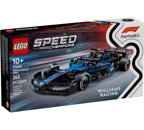 lego speed champions 77249 constructor "williams racing fw46 f1" (263 el.)
