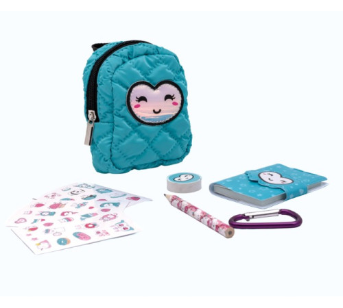 as kids 1080-51101 Мини-рюкзак с канцелярскими принадлежностями happihobbi (в асс)