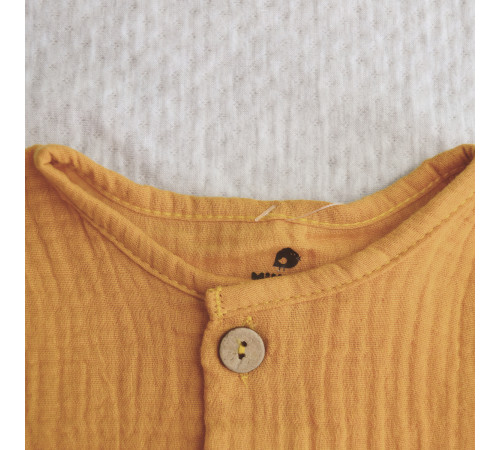 minikin 231221468 Песочник "bon voyage"(р.68) горчичный