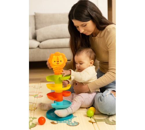 toyz-9010 3872 Развивающая игрушка "Баскетбольная корзина со львом"