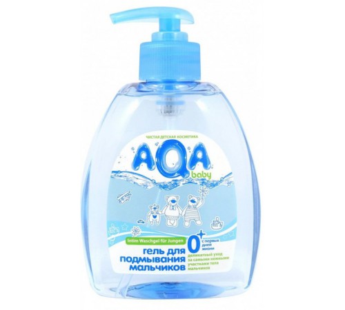 80.09 Aqa Baby Гель для подмывания мальчиков (300 мл.) 80.09 aqa baby Гель для подмывания мальчиков (300 мл.)