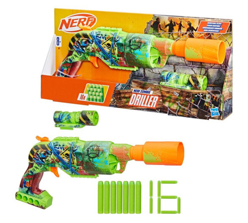 nerf f8960 blaster "zombie blaster driller"