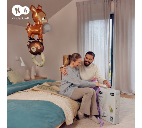 kinderkraft Развивающий коврик cozyplay бежевый