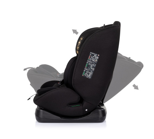 chipolino scaun auto "i-size mondial" stkmnd02601no (40-150 cm) negru