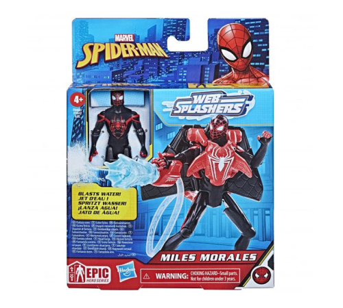 spider-man f7847 spd ​set de jocuri "aqua web warriors" (10 cm) în sortiment.