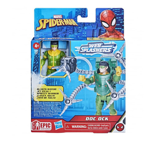 spider-man f7847 spd ​set de jocuri "aqua web warriors" (10 cm) în sortiment.