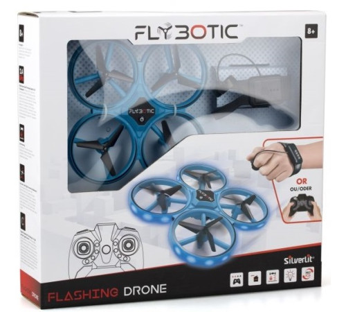 Детский магазин в Кишиневе в Молдове flybotic 84600 Дрон на радиоуправлении "flashing drone"