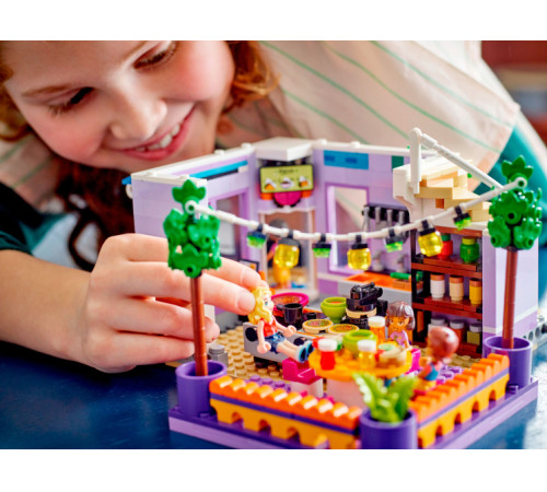 lego friends 41747 constructor "heartlake city community kitchen" (695el.)