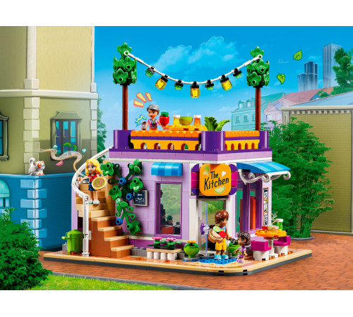 lego friends 41747 constructor "heartlake city community kitchen" (695el.)