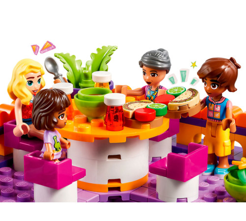 lego friends 41747 constructor "heartlake city community kitchen" (695el.)