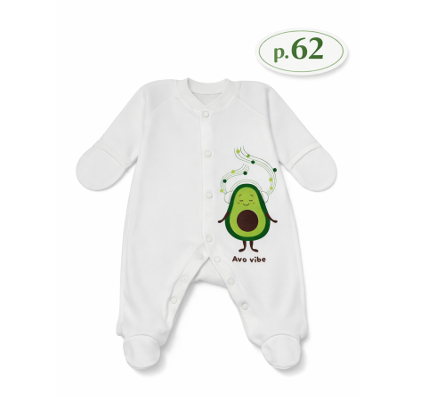  minikin 25800362 Комбинезон (р.62) Авокадо