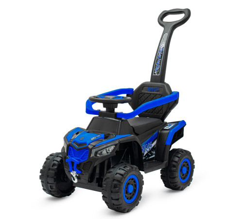 baby mix 56925 mașinuță electrică baby mix ruggy cu m&acirc;ner (albastru)