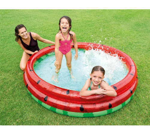 intex 58448 piscină gonflabilă pentru copii "pepene verde" (168×38 cm)