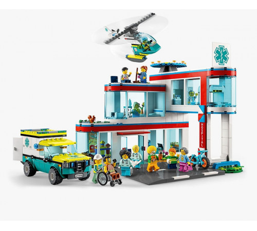 lego city 60330 constructor "spitalul" (816 el.)