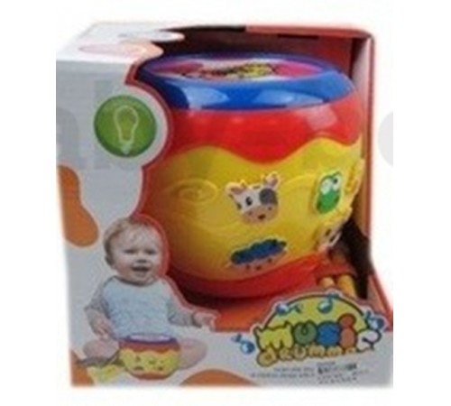 OP МЛЕ2.03 Музыкальная игрушка "S+S Toys Барабан" Детский магазин в Кишиневе в Молдове op МЛЕ2.03 Музыкальная игрушка "s+s toys Барабан"
