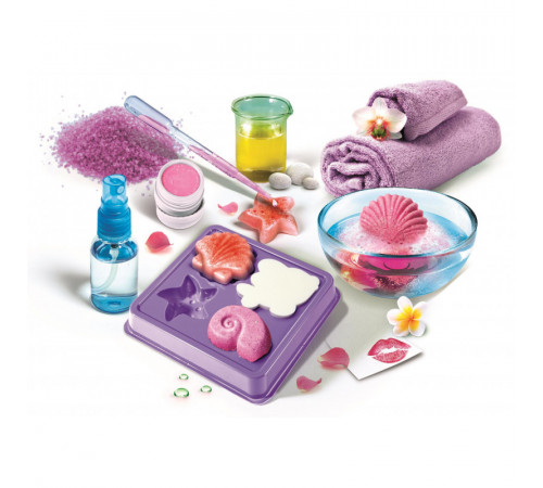 as kids 1026-50350 laboratorul de știință și jocuri "salon de spa și săpunuri" (ro)