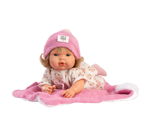 llorens 38572 Кукла плачущая "lola llorona mantita" (38 см.)