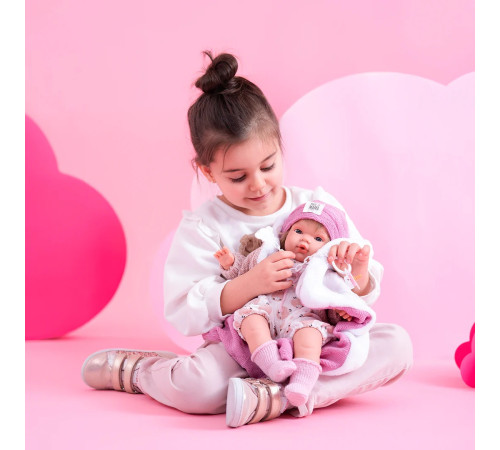 llorens 38572 Кукла плачущая "lola llorona mantita" (38 см.)