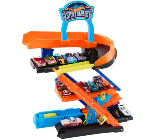 hot wheels jhl94 Гараж-трансформер для трюков