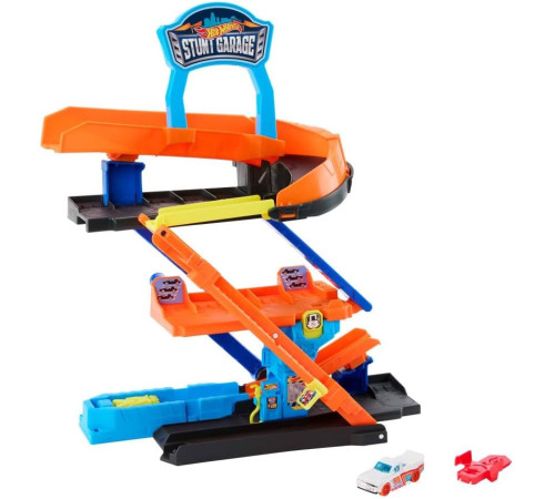 hot wheels jhl94 Гараж-трансформер для трюков