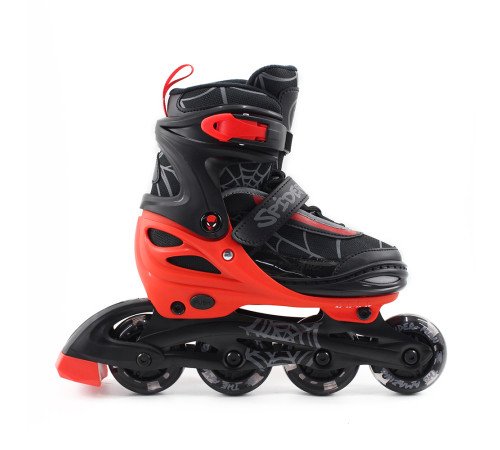 seven 59486 Роликовые коньки 3 в 1 "spidermen" (р. 34-37)