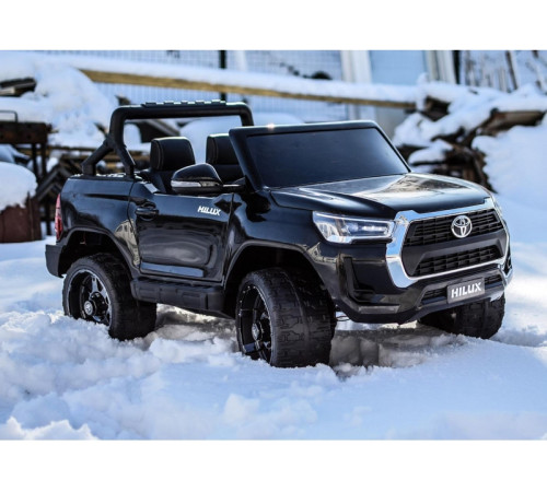 hl860/1  masina electrica "toyota hilux" (negru)